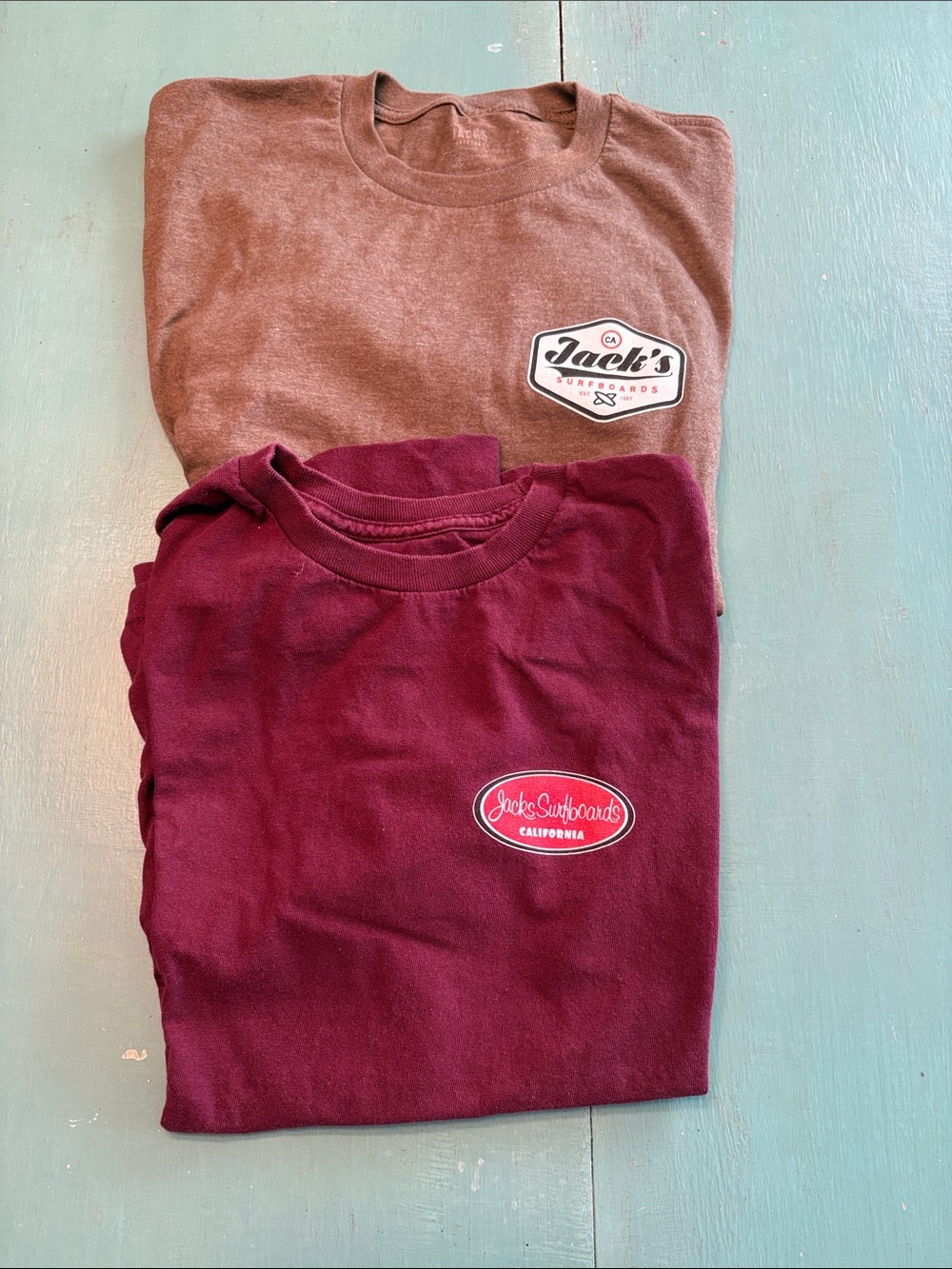 Jack by BB Dakota Brown and Burgundy Men’s Crewneck Shirts
